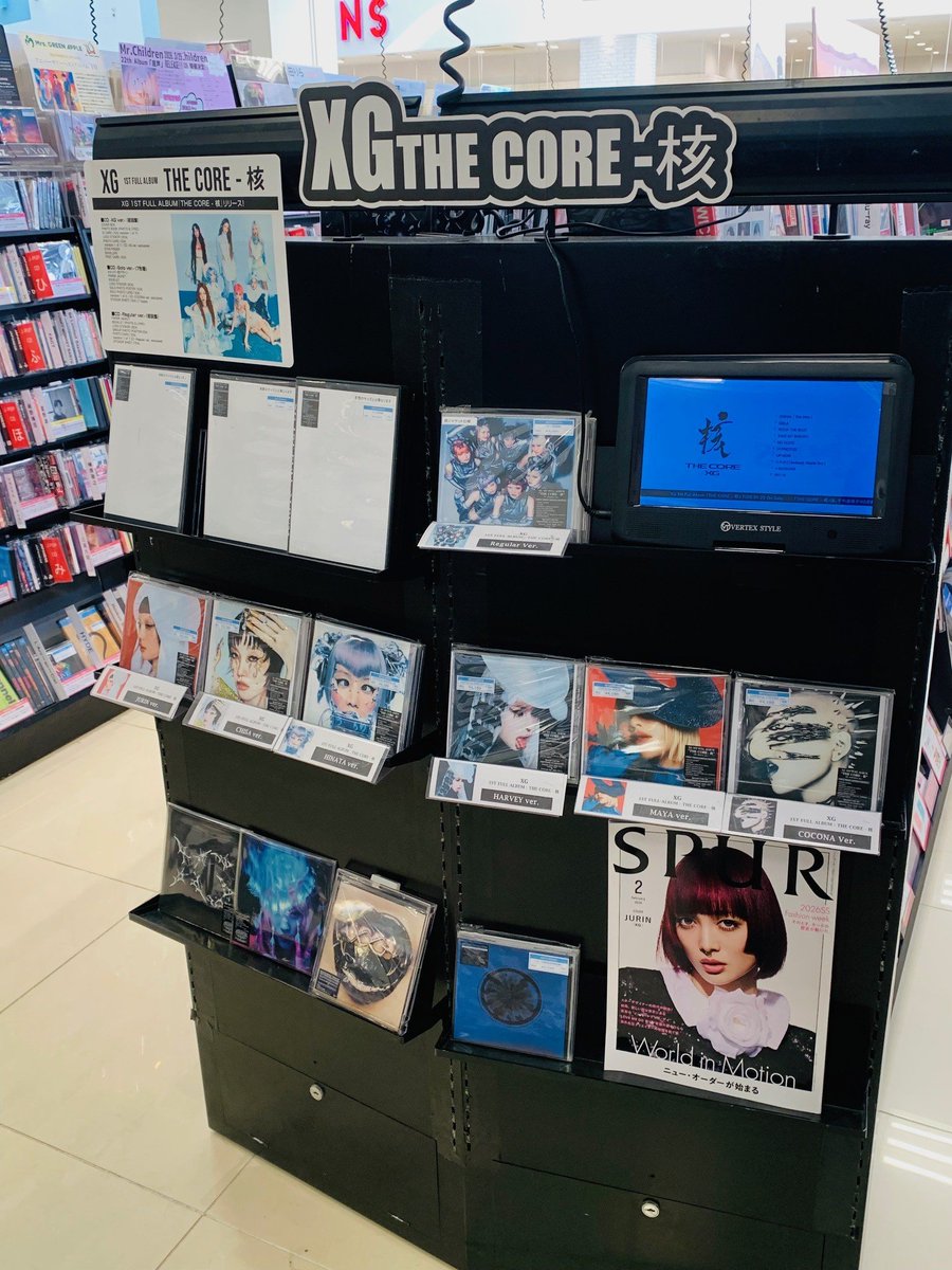 XG THE CORE 核 トレカ HMV 特典 7種コンプ ×2 XG THE CORE 核