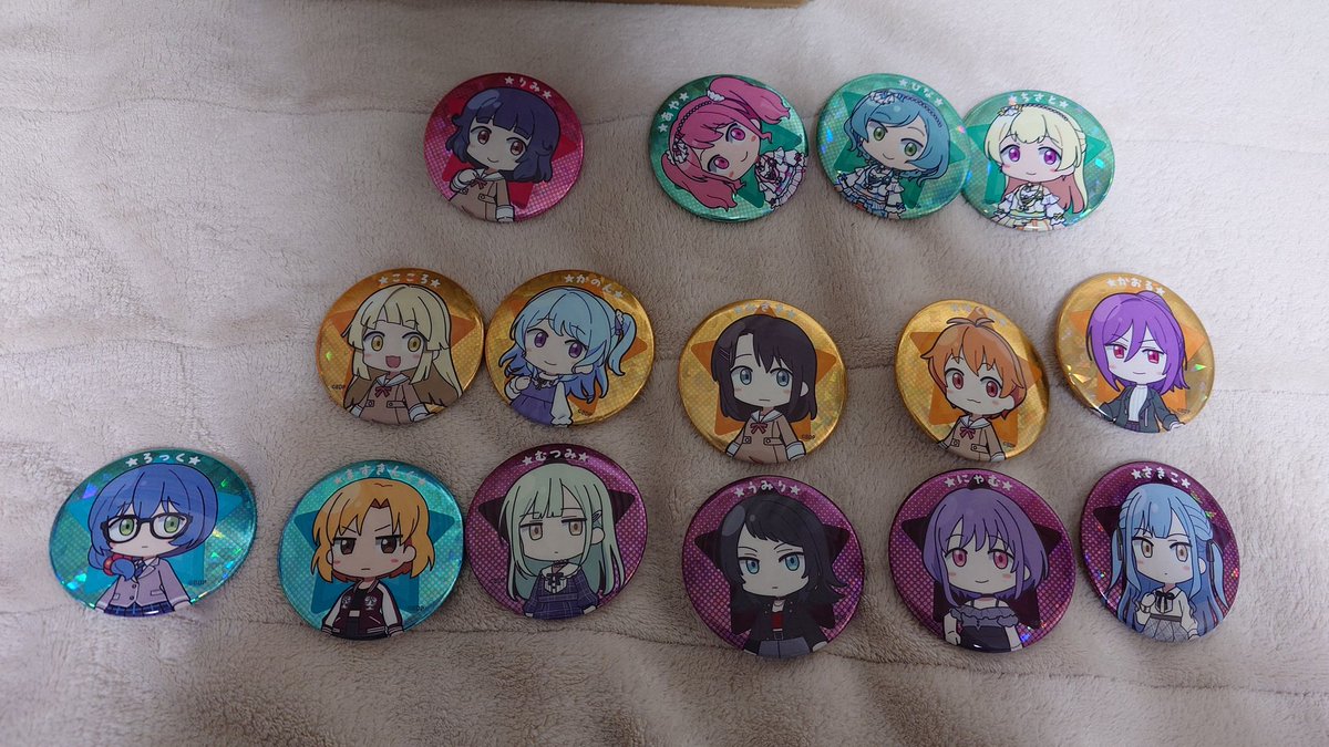 元祖バンドリちゃんPOP UP SHOPで買えたもの ぱれおとりんこのアクスタ