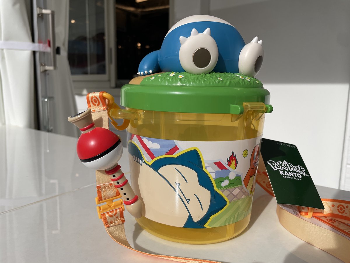 ポケパーク カントー】 カビゴンのポップコーンボックスセット付属の