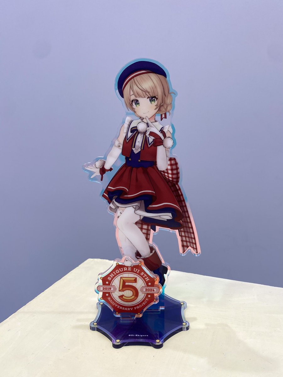 🎤#しぐれういリアルライブ #masterpiece】 🌂オーロラアクリル