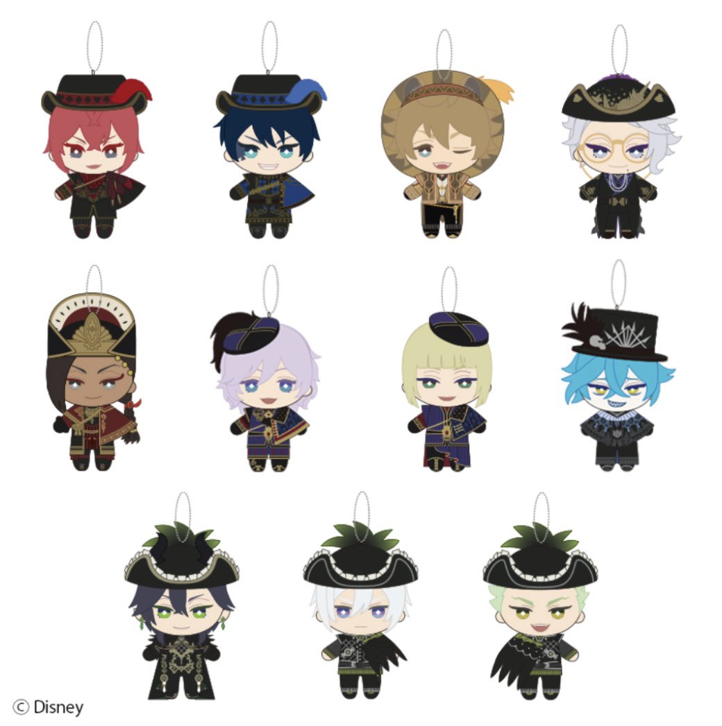 ディズニー ツイステッドワンダーランド ミニミニぬいぐるみ