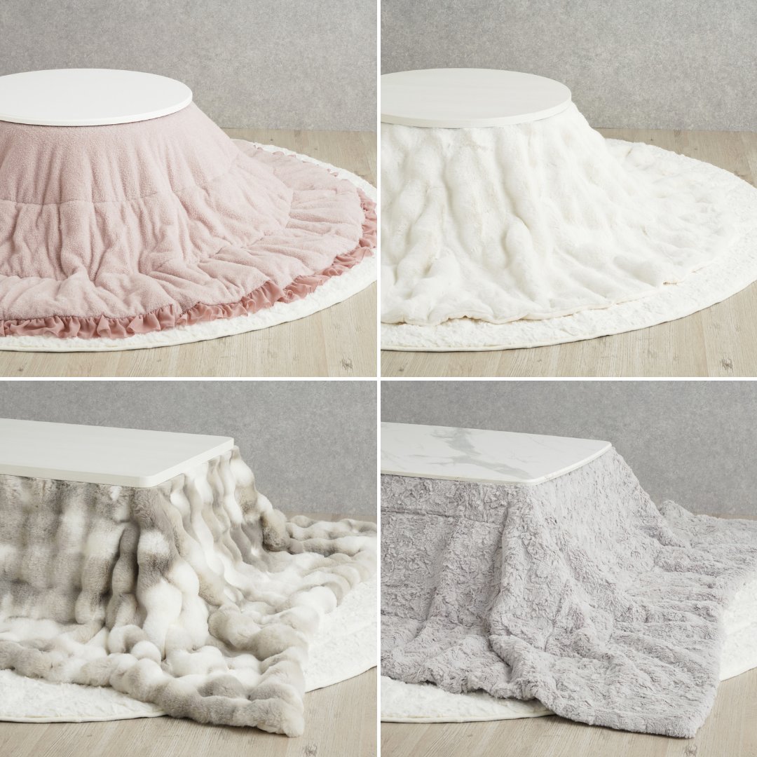 オンラインショップ限定🌟 こたつテーブルとこたつ布団のセットです