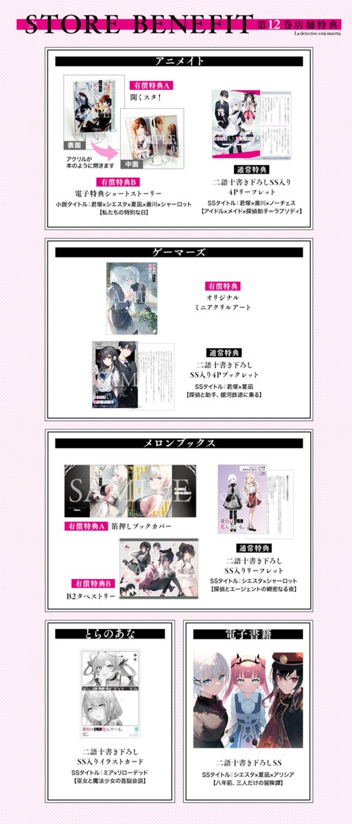 たんもし 12巻 メロンブックス特典 有償特典：B2タペストリー 有償特典