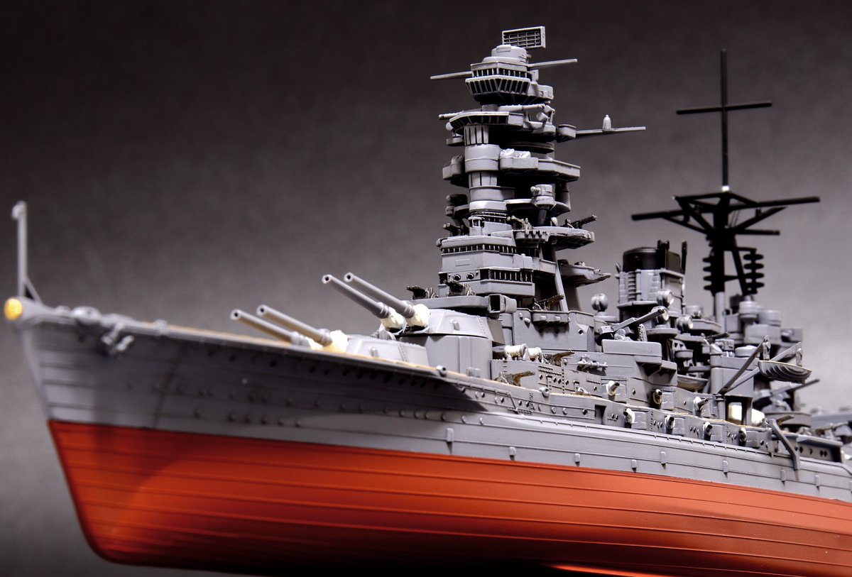 陸奥と長門は日本の誇り 1/700 艦NEXTシリーズ_NX13 日本海軍戦艦 長門
