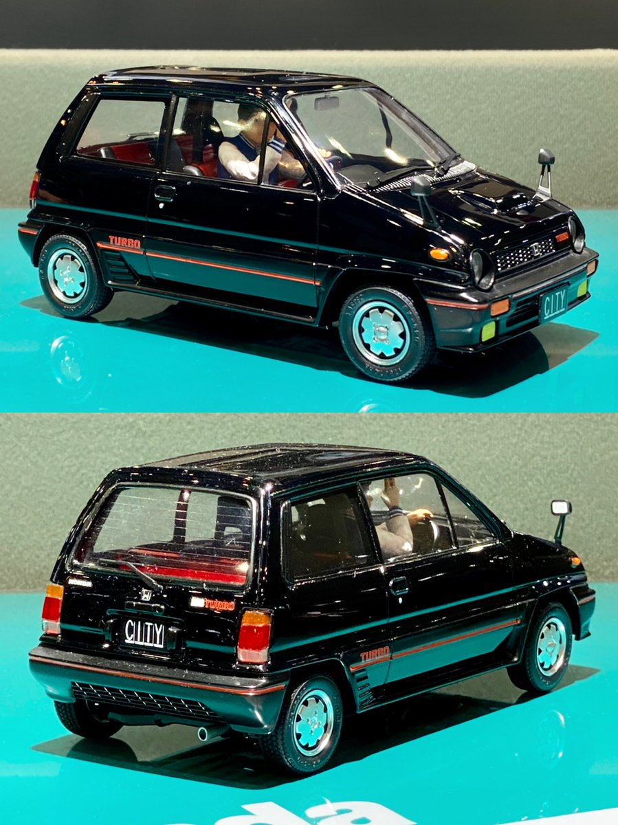 タミヤフェア 2024会場発表新製品『1/24 Honda シティターボ』☆シティ