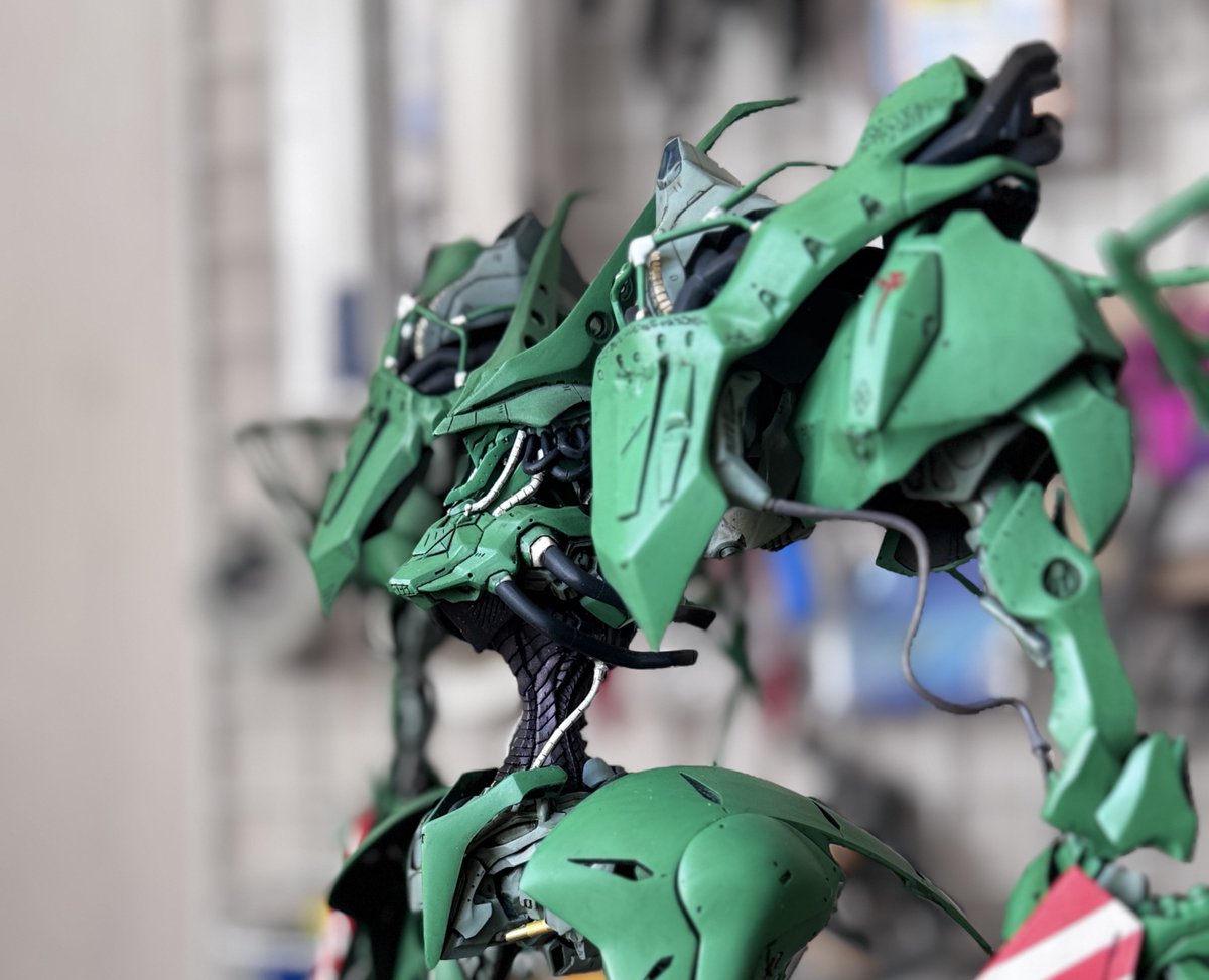 海洋堂1/144(旧1/220)ヤクトミラージュ 完成です 久々にガレージキット