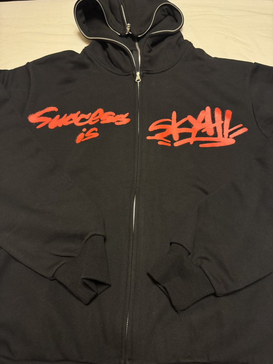 SKY-HIスプリットジップパーカー めっちゃかっこよおおお！ 両A面で