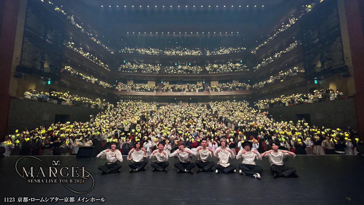SENRA LIVE TOUR 2024 -MARCEL-】 センラワンマン京都公演1日目、セミ