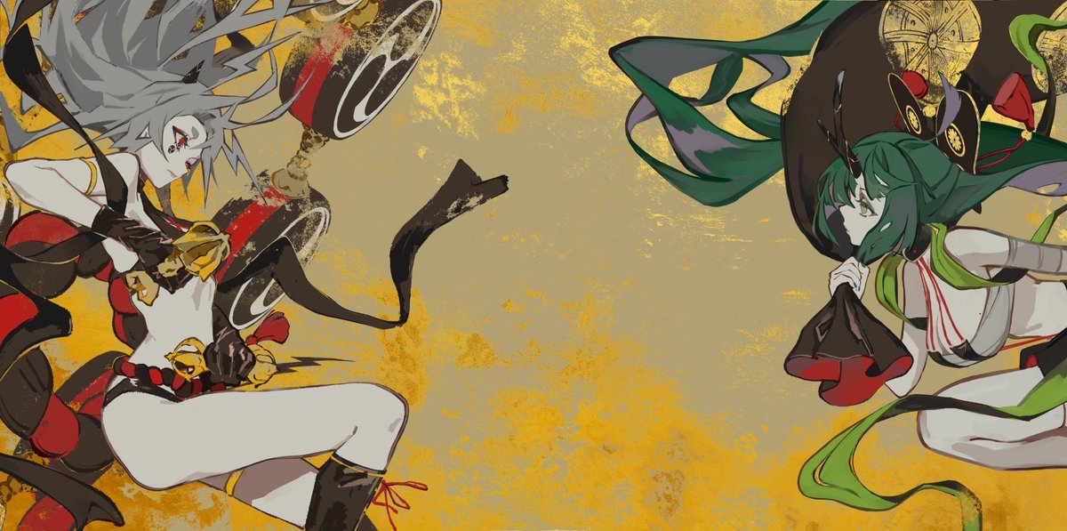 Post by LAM on X: 風神雷神図