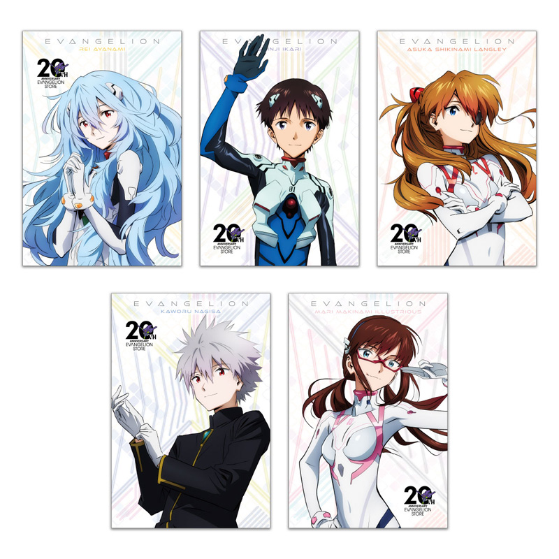 ピックアップ】 EVANGELION STORE 20周年を記念した、描き下ろし