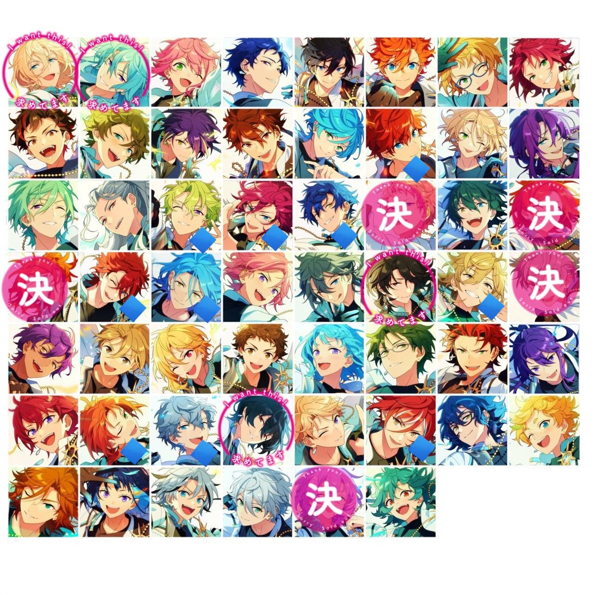 交換】あんスタ LIMIT BREAK 9周年 gracolle P.A.shots!! ぱしゃっつ譲