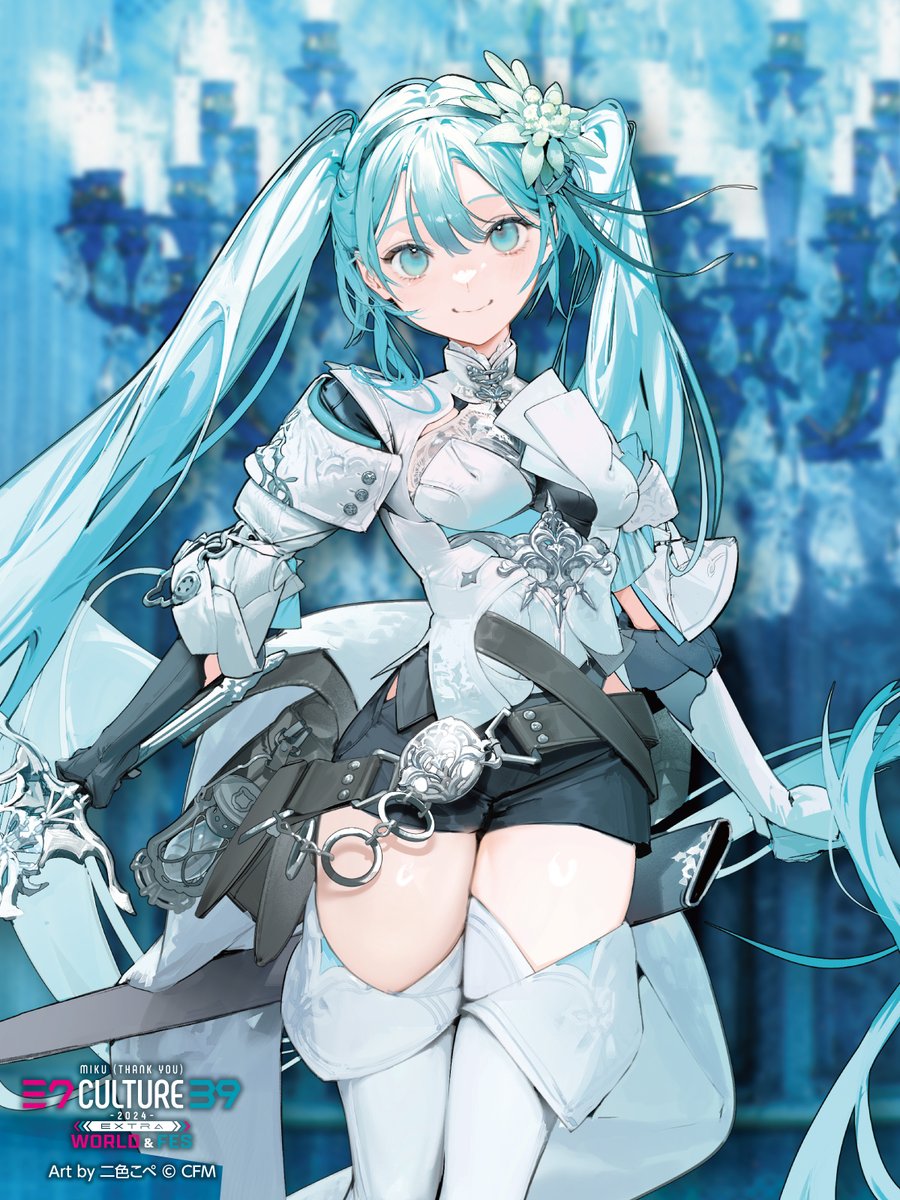 初音ミク 39culture 2024 EXTRA 缶バッジ 初音ミク（Fes） 39Culture