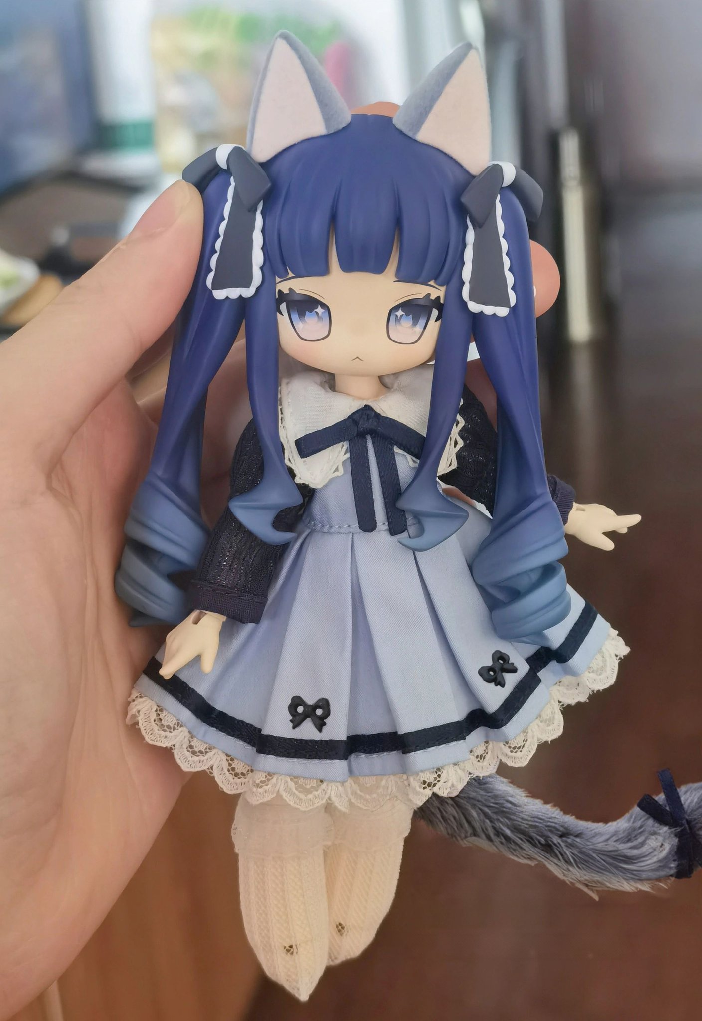 気になるにゃん！仔猫 アーティストベア ぬいぐるみ 海外作家様