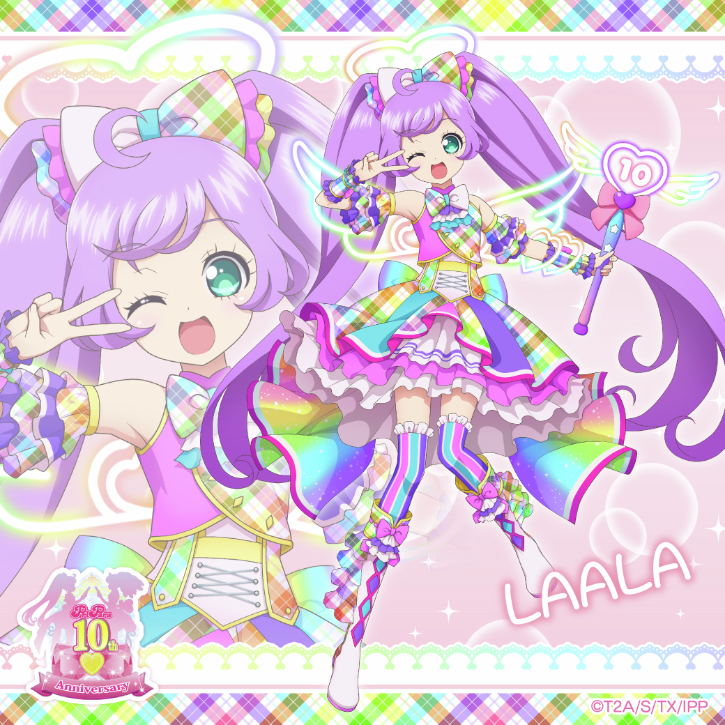 プリパラ10周年】 🔟描き下ろしイラスト公開🎀 まるくじ『プリパラ