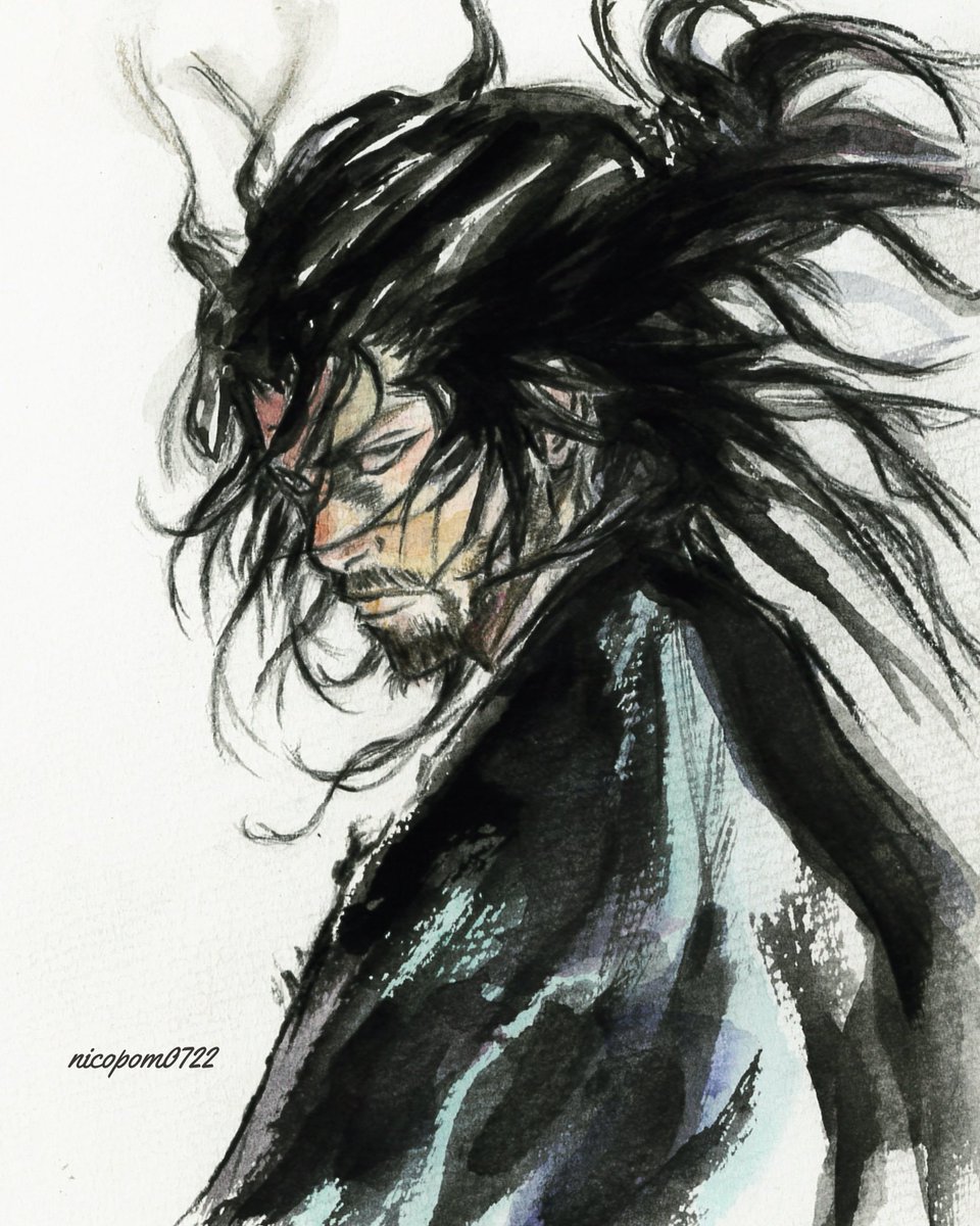 バガボンド』 宮本武蔵 渋い✨カッコイイ✨ 雰囲気だけでも伝わると