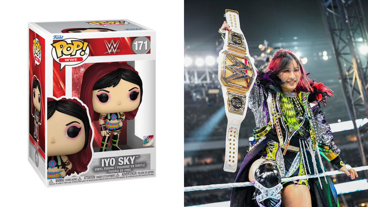 WWE have made the new IYO SKY Funko Pop available to order