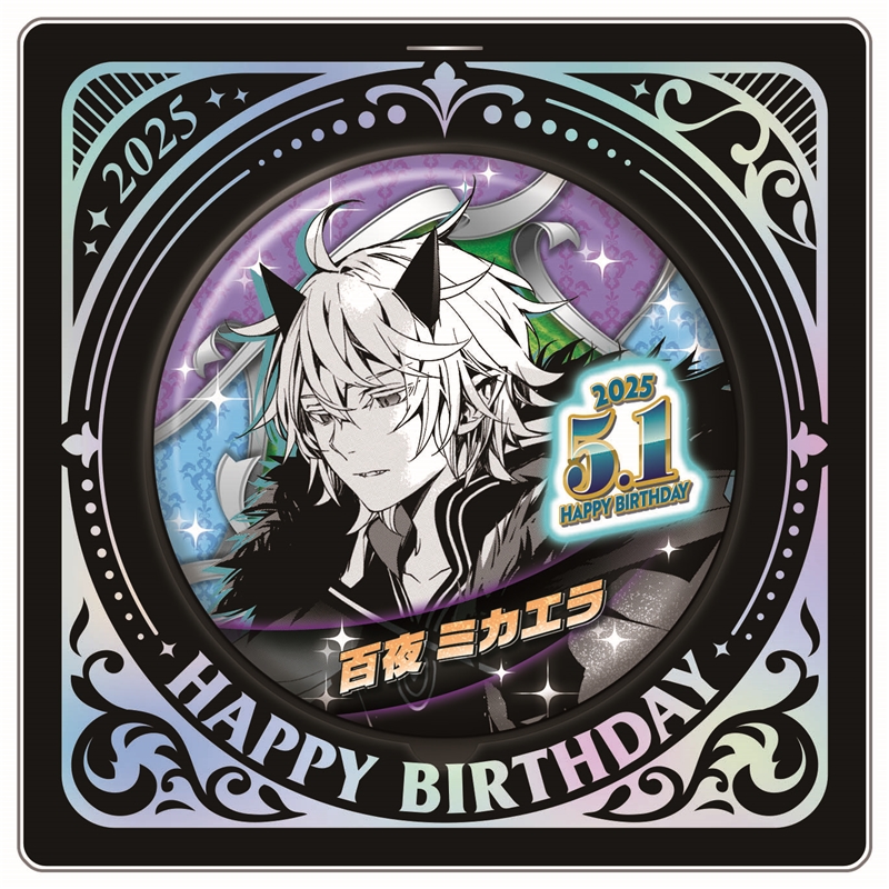 終わりのセラフ メディコス 百鬼夜行 缶バッジ ミカエラ 原作新商品