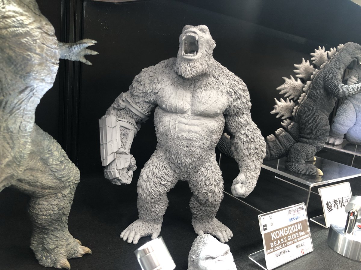 WF2025W 展示品紹介】 先日より受注開始いたしました『ゴジラ×コング