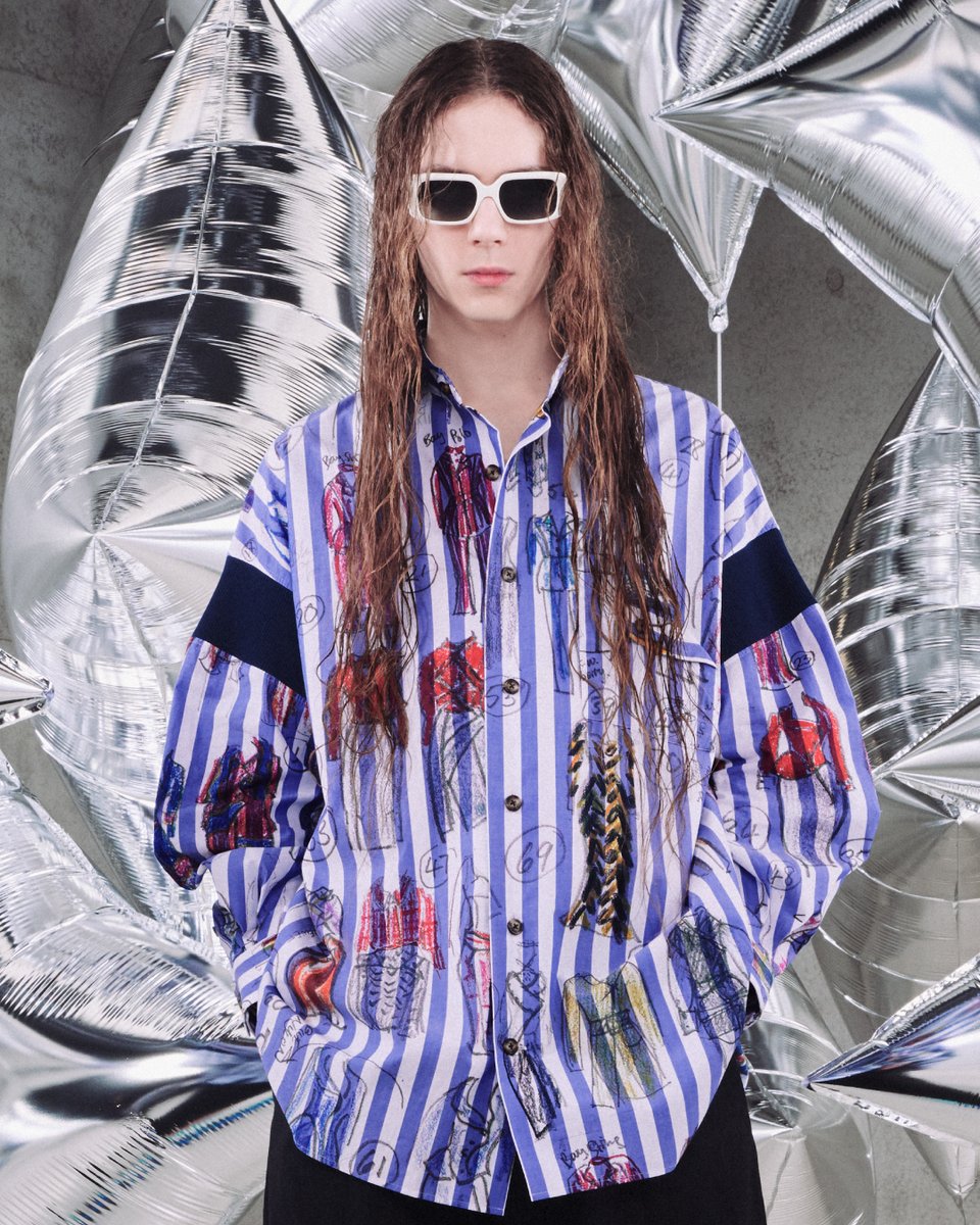 Vivienne Westwood MAN 2025春夏コレクションのメインプリントである