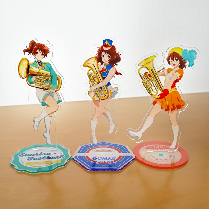 響け！ユーフォニアム 新商品】 「サンフェス☆アクリルスタンド(全7種