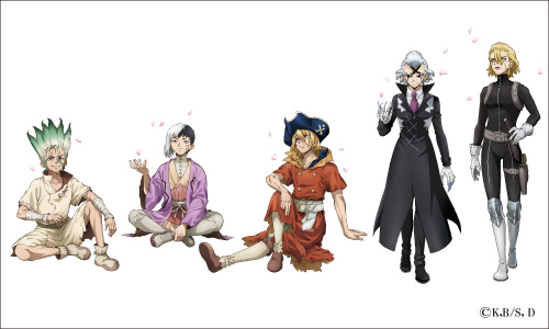 イラスト紹介①】 『TVアニメ「Dr.STONE」LIMITED SHOP』のため