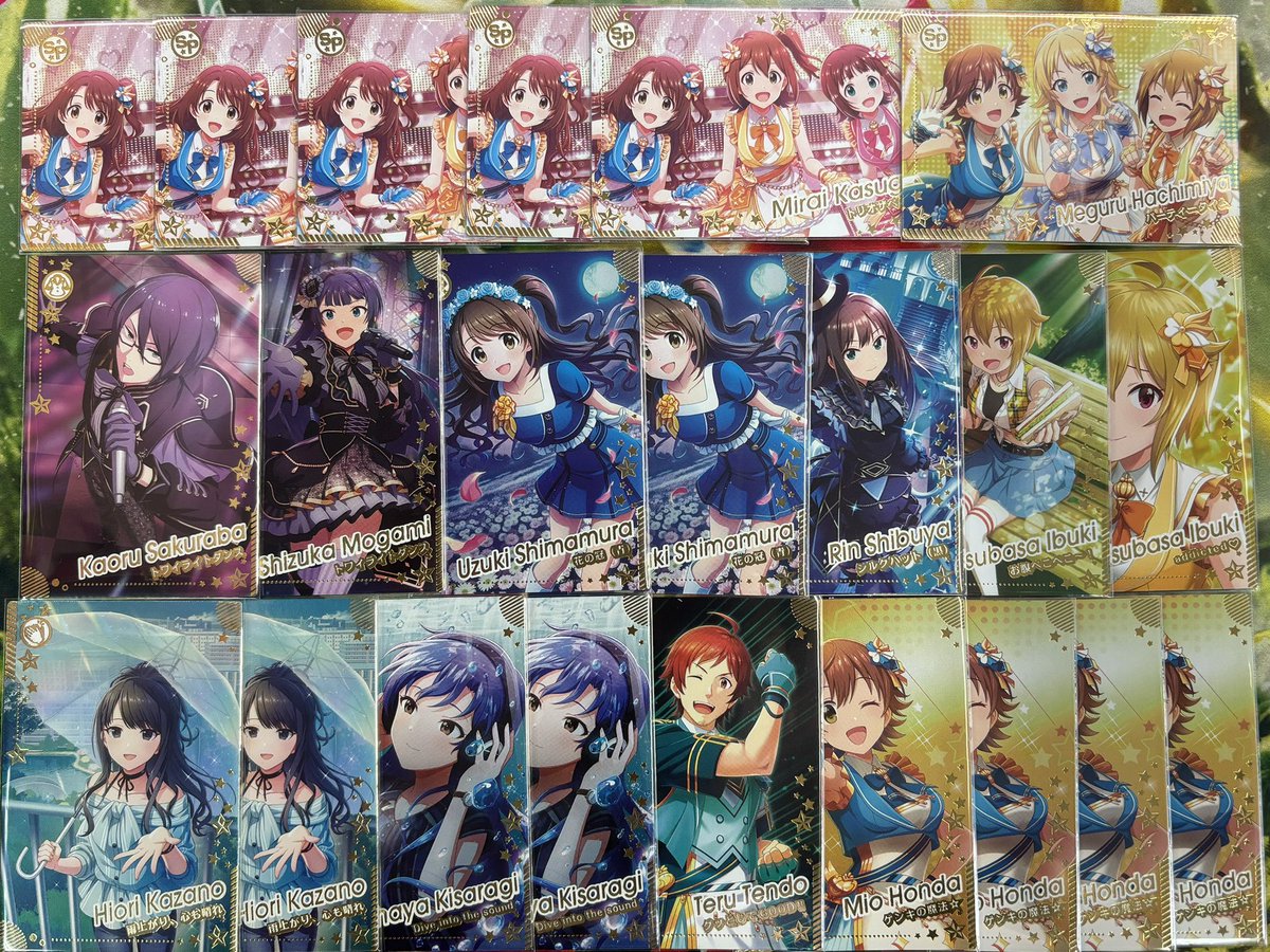 ツアマス #アケマス 通販にアイドルマスターツアーズのSRが入荷しま