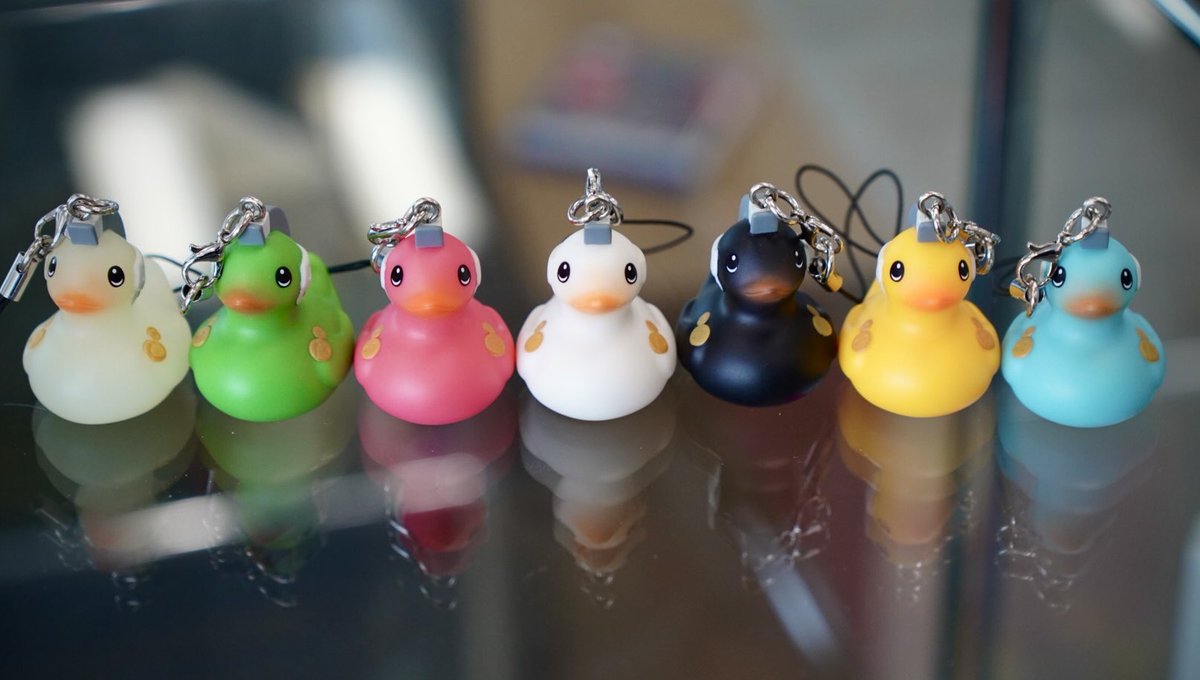 アヒルーデンス ソフビストラップ サンプル来た！これは可愛い