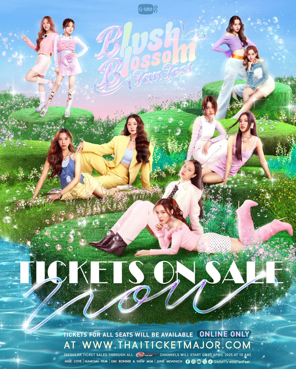 Fan Blossom Blush Fest サインポスター1枚