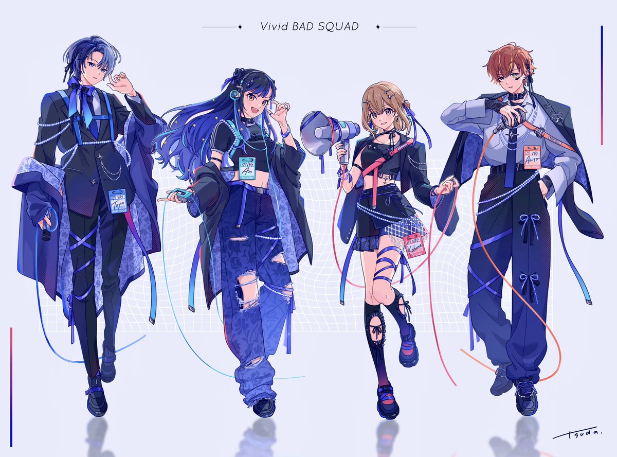 青柳冬弥 ,東雲彰人 「✧✧ 𝑽𝒊𝒗𝒊𝒅 𝑩𝑨𝑫 𝑺𝑸𝑼𝑨𝑫