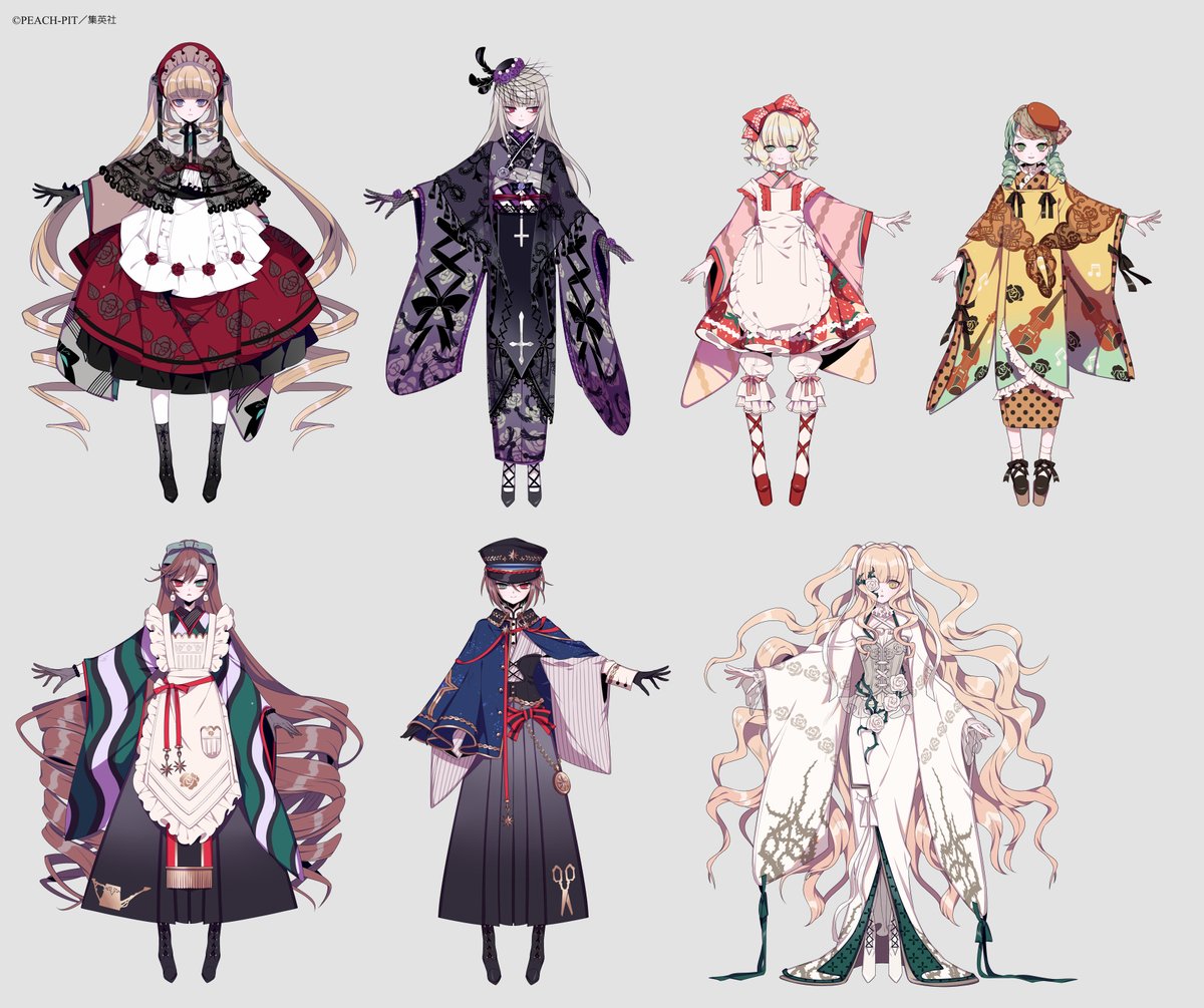 2017年の15周年・ローゼンメイデン0-ゼロ-展のために描かせていただい