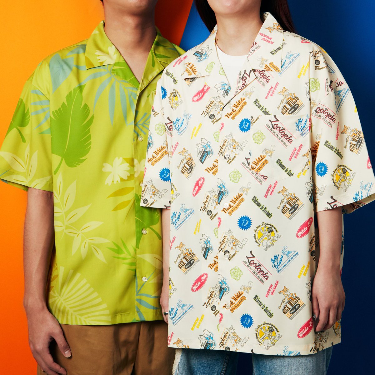 Happyくじ『#ズートピア』 好評発売中🐰🦊 ＼ B賞は「アロハシャツ