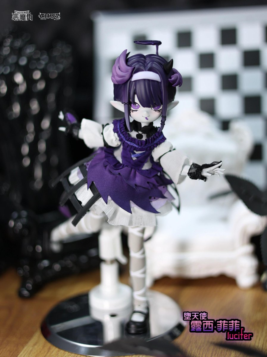 📢🆕CHUZTING「Cooze：悪魔角」1/8スケール BJDブラインドドール