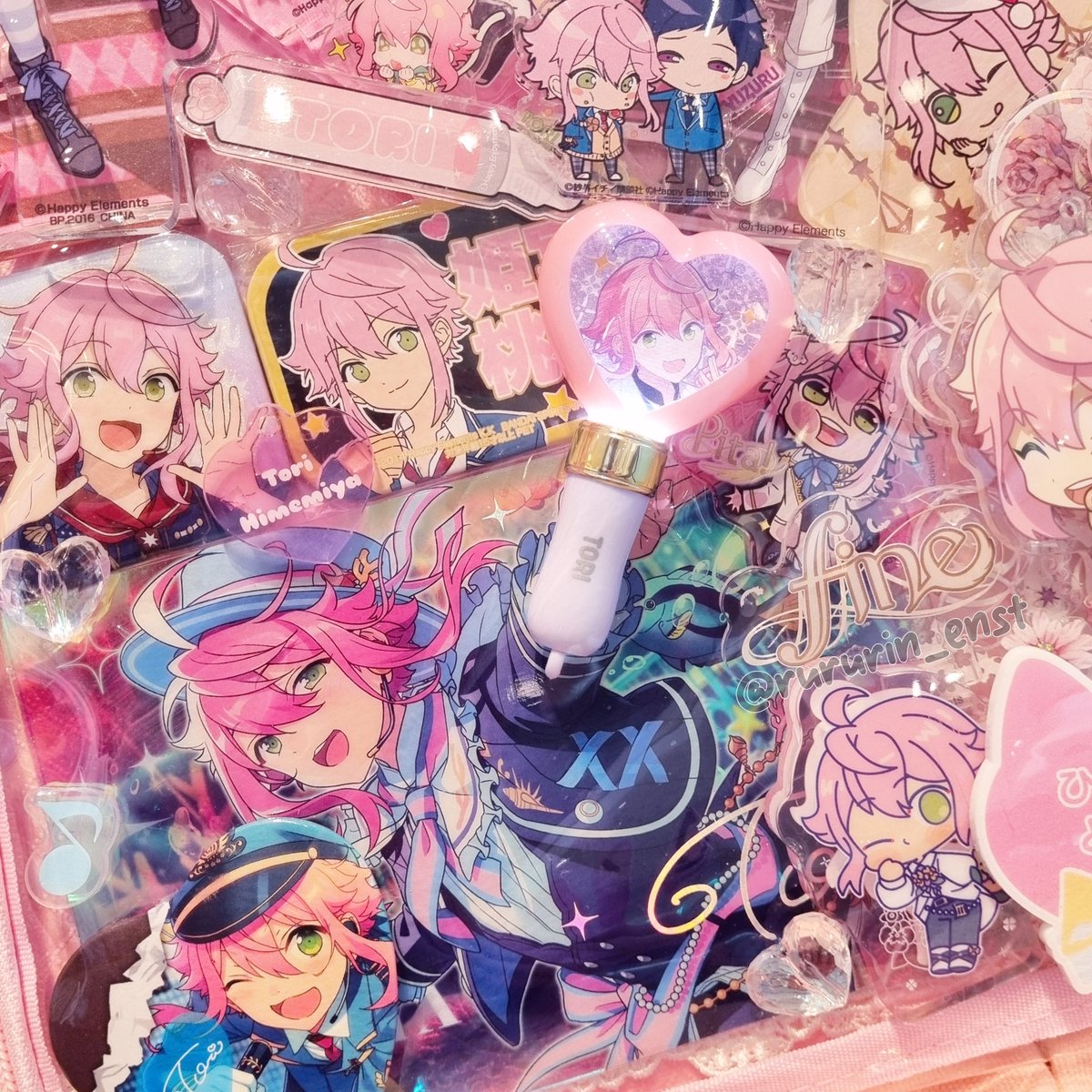 姫宮桃李痛バ完成~~!! とっても可愛くできたから見て欲しいです