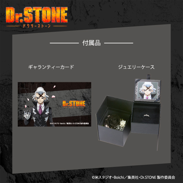 TVアニメ「#DrSTONE」LIMITED SHOP』キャラクターモチーフリング