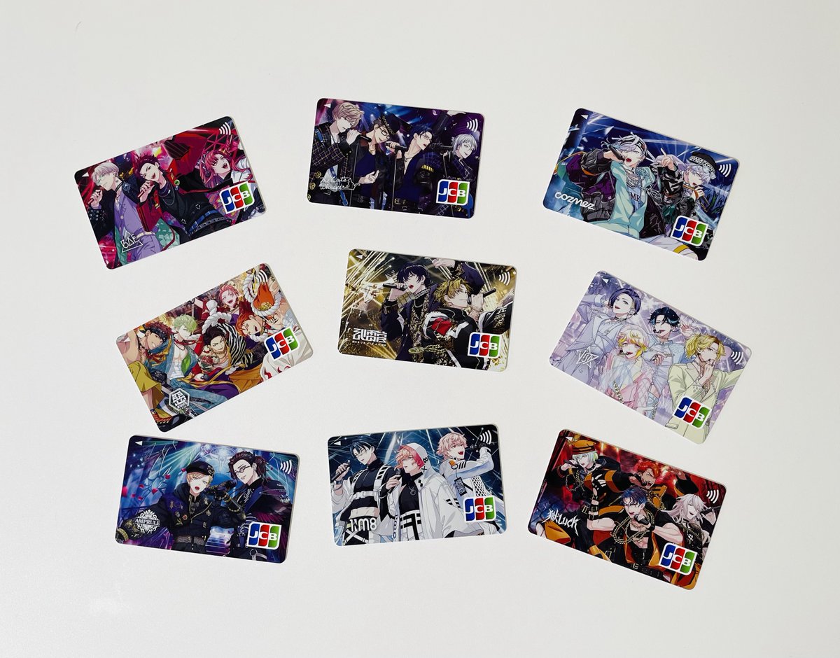 Paradox Liveデザインのクレジットカード受付中／ ポケットカードが