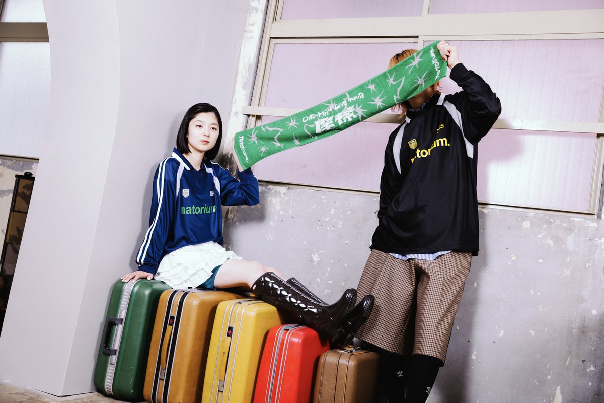 ◤ NEW MERCH ◢ natorium Game shirt color : Black / Navy M / L