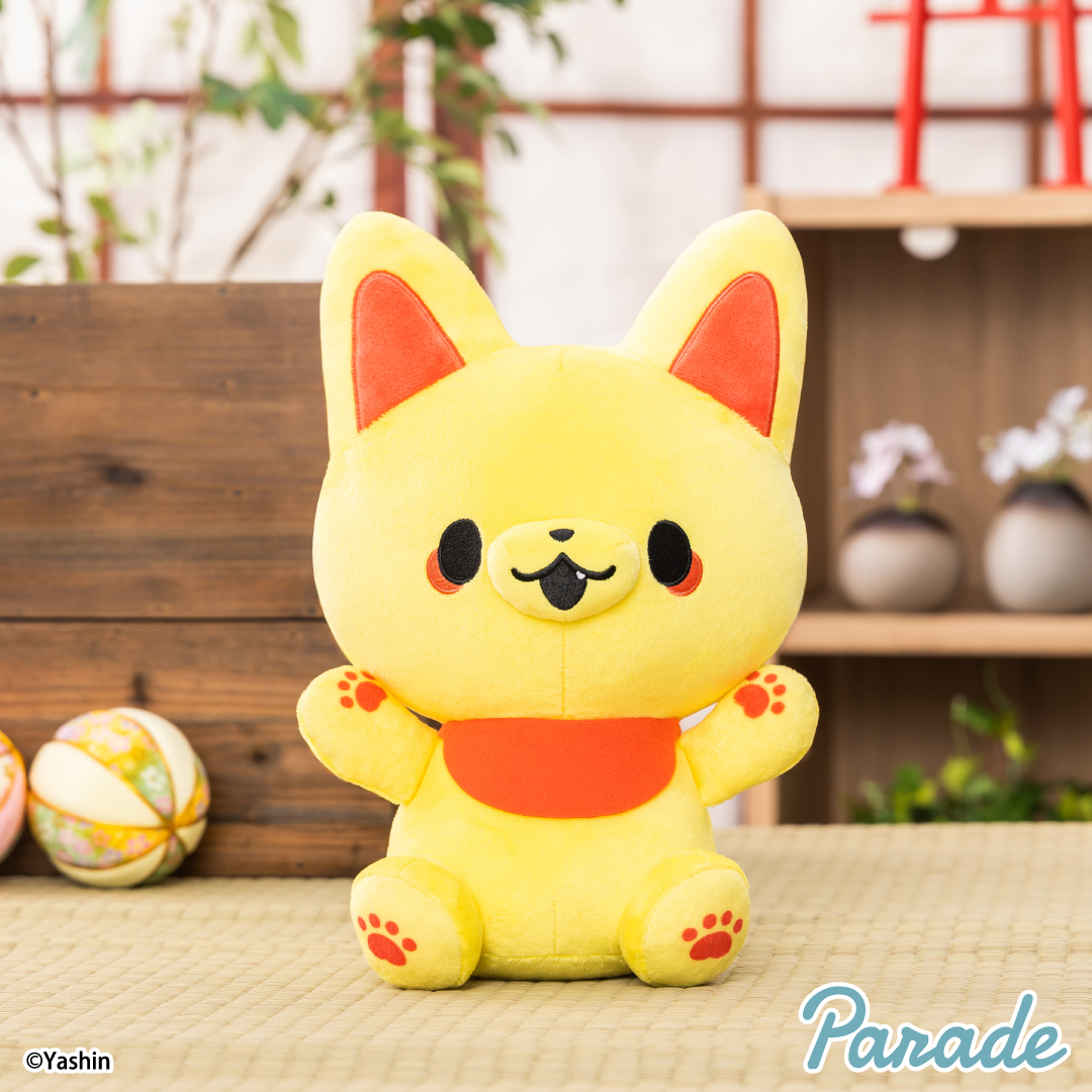 かみさまキツネとサラリーマン より BIGぬいぐるみのプライズが登場