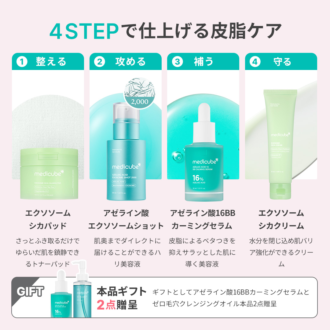 🌈medicube 企画セット🌈 ＼夏の煌めきスキンケアBOX／ 詳細大公開