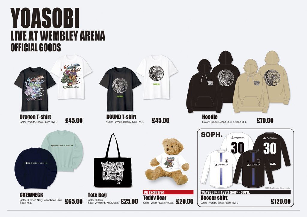 YOASOBI LIVE AT WEMBLEY ARENA Day1 @ OVO Arena Wembley On-site