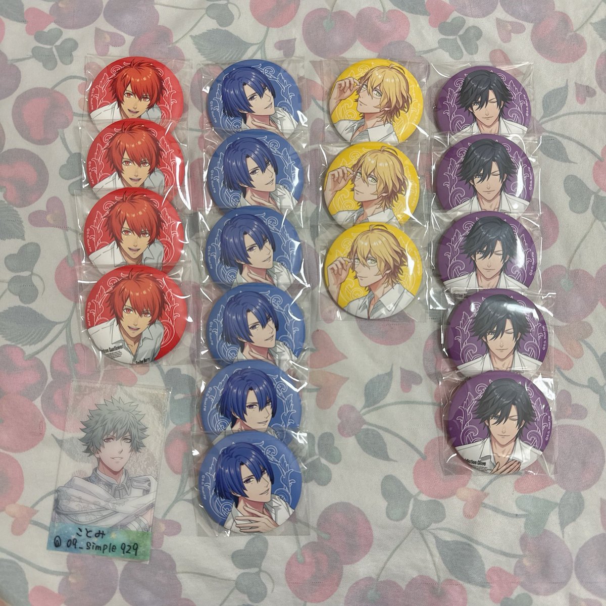 交換】 うたプリ グラショ FP 缶バッジ 缶バ Colorful Fragrance