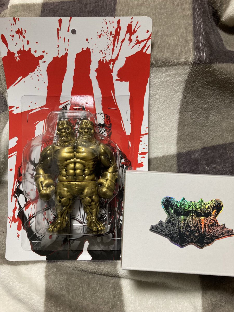 ワンフェスの戦利品⑥ もうこやま様のゴールドジャイアントゴリラ