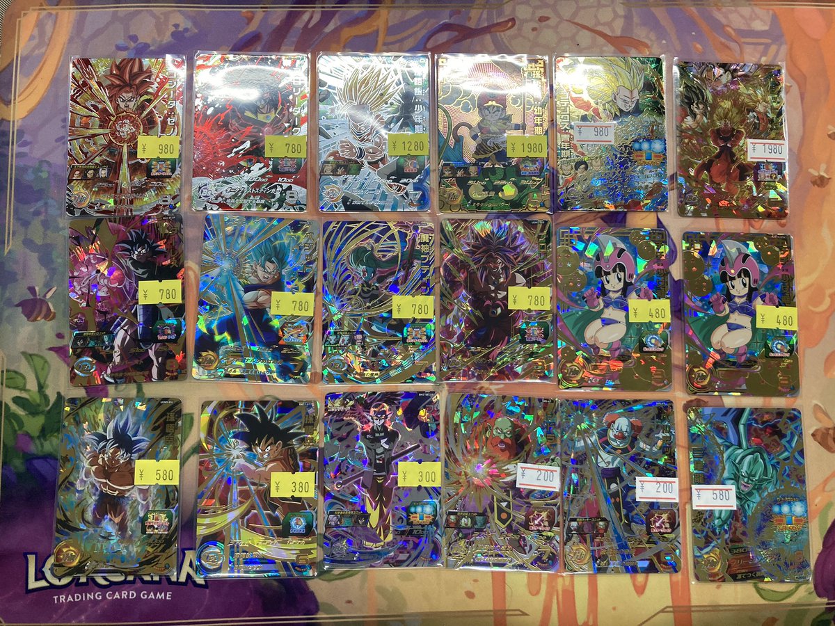 ドラゴンボール】 ヒーローズのPSA10やシングルカード各種入荷いたし