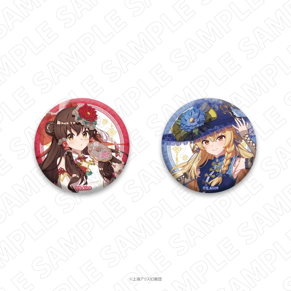 東方Project 商品紹介①】 ・缶バッジ（全2種） 550円（税込） ▽予約