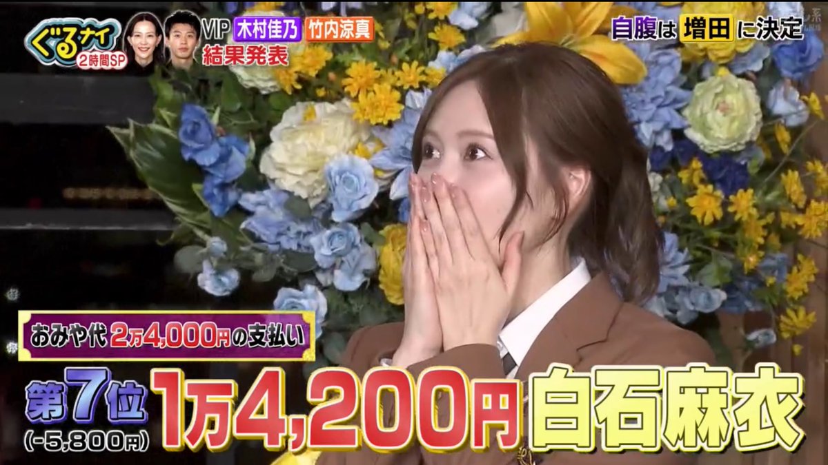 まいやんセーフ！ #ぐるナイ #白石麻衣