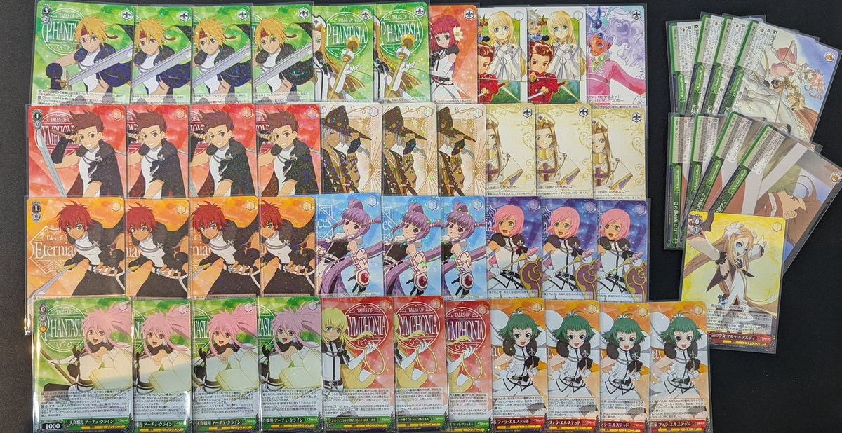 ヴァイスシュヴァルツ #WS ⛩️デッキ入荷⛩️ テイルズ 8宝