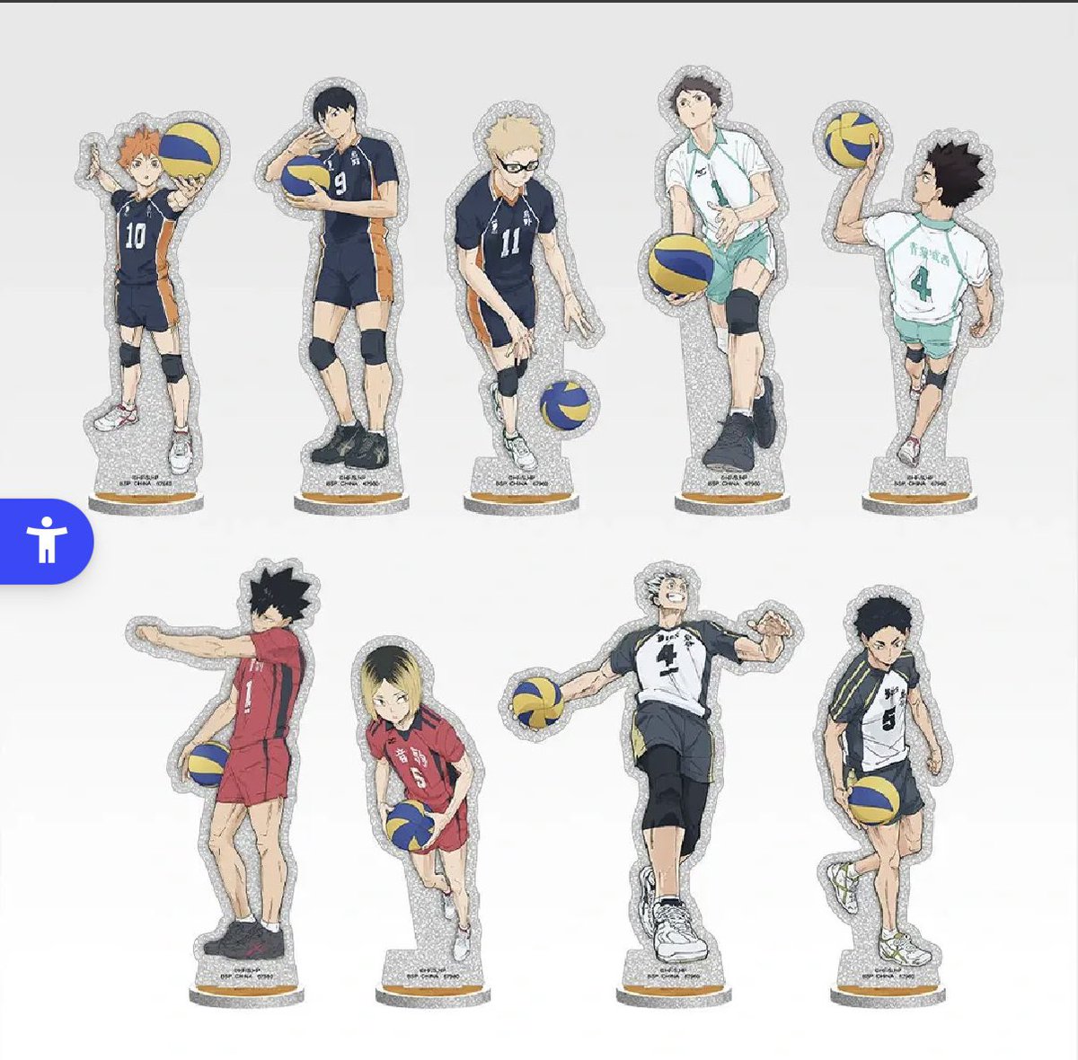 お譲り先募集】 ハイキュー‼︎一番くじ「最強の挑戦者」のF.G.H.I賞の