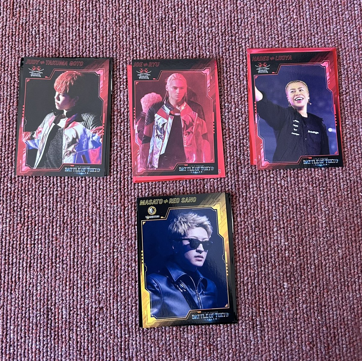 交換] BATTLE OF TOKYO -うつくしき嘘 BOT 映画 入場者特典 フォト