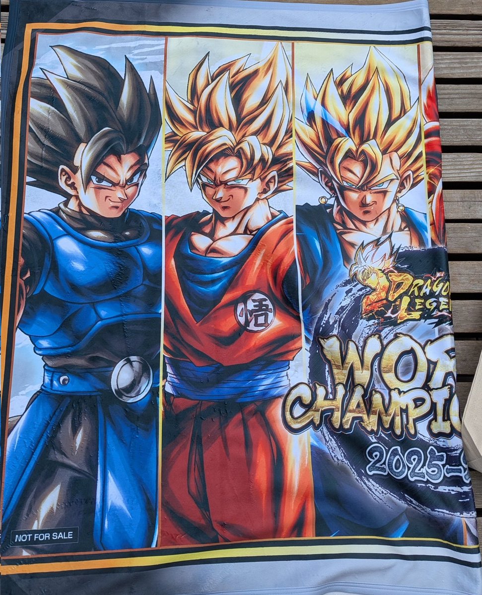 ドラゴンボールレジェンズ チャンピオンシップ 来場特典のブランケット