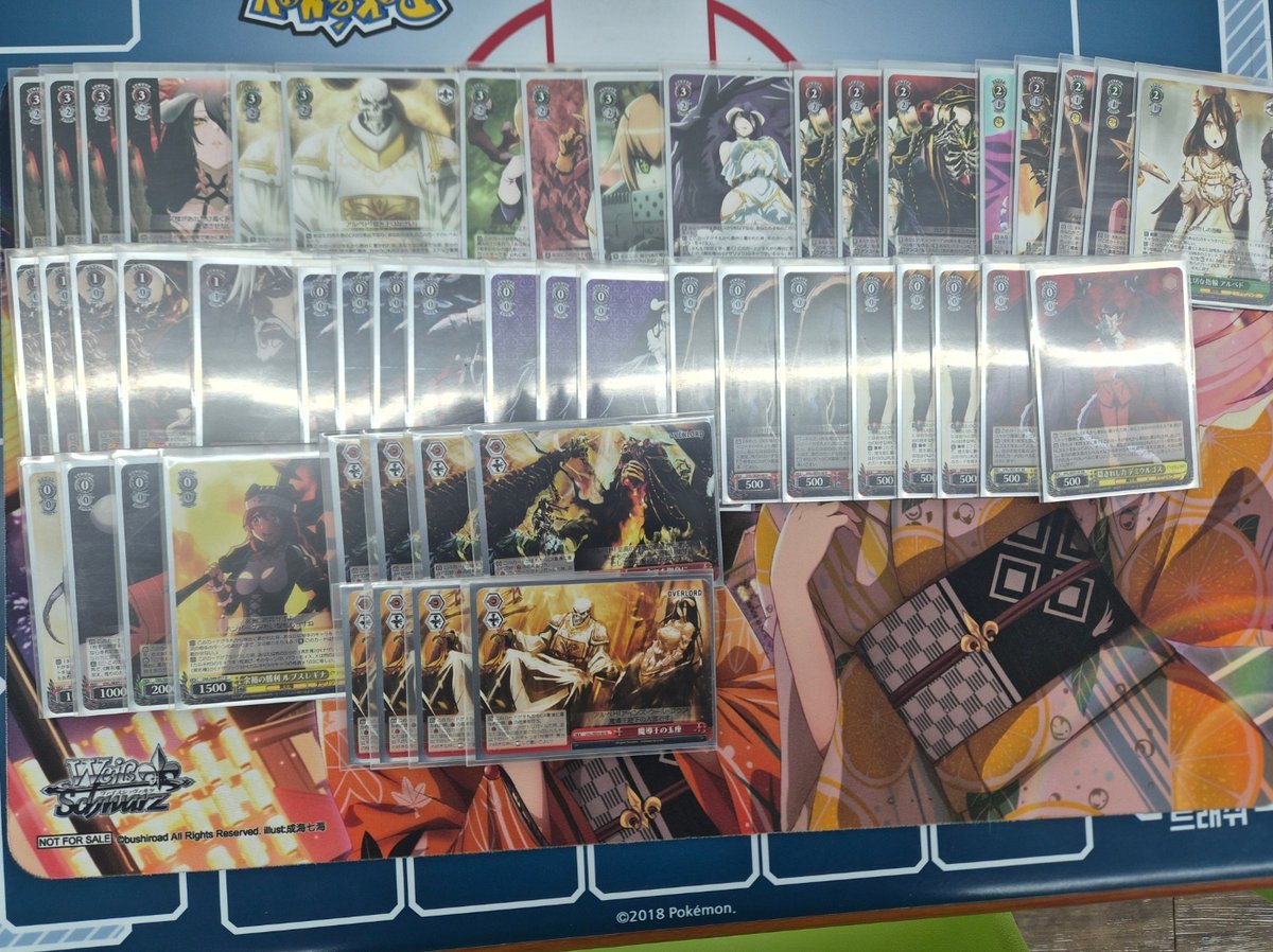 WS】オーバーロード優勝デッキレシピ(Arine🐇❤️‍🩹)【ヴァイス