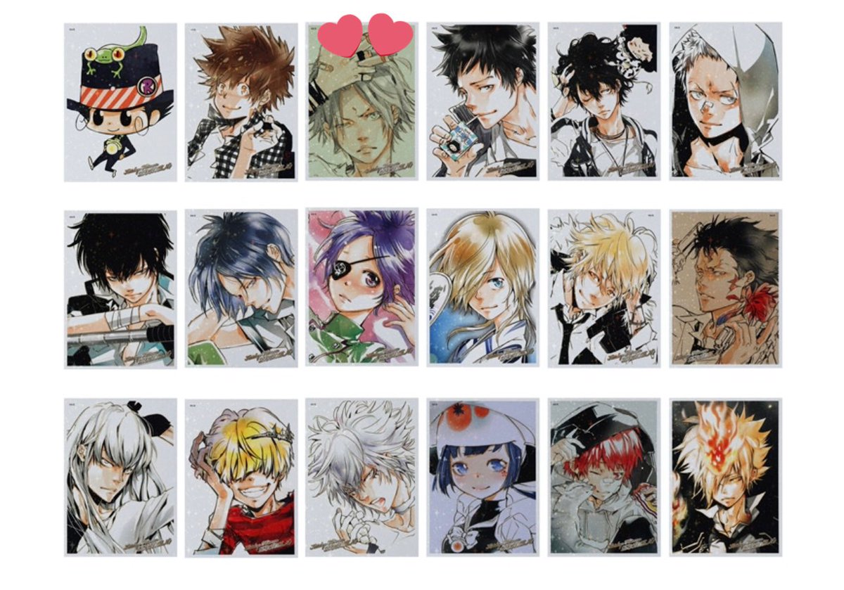 交換/譲渡】 家庭教師ヒットマンREBORN! リボーン ブロマイド風カード